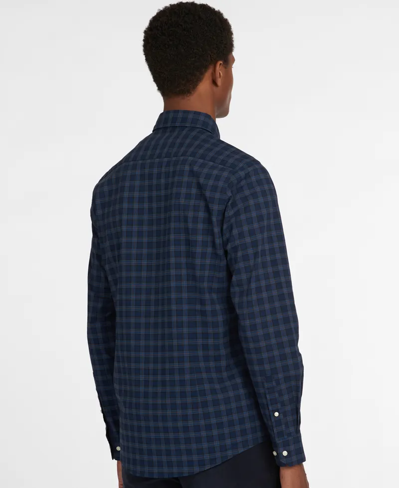 Barbour Lomond Tailored Shirt Midnight Tarten-2